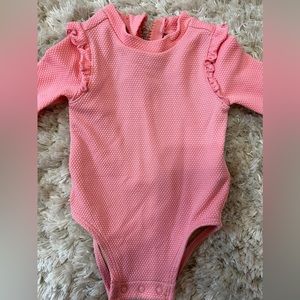 NEVER WORN Infant Ruffle Shoulder Bathing Suit